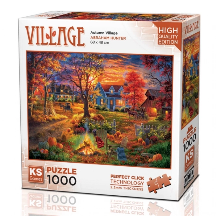  KS Games Autumn Village Puzzle 1000 Parça 20671