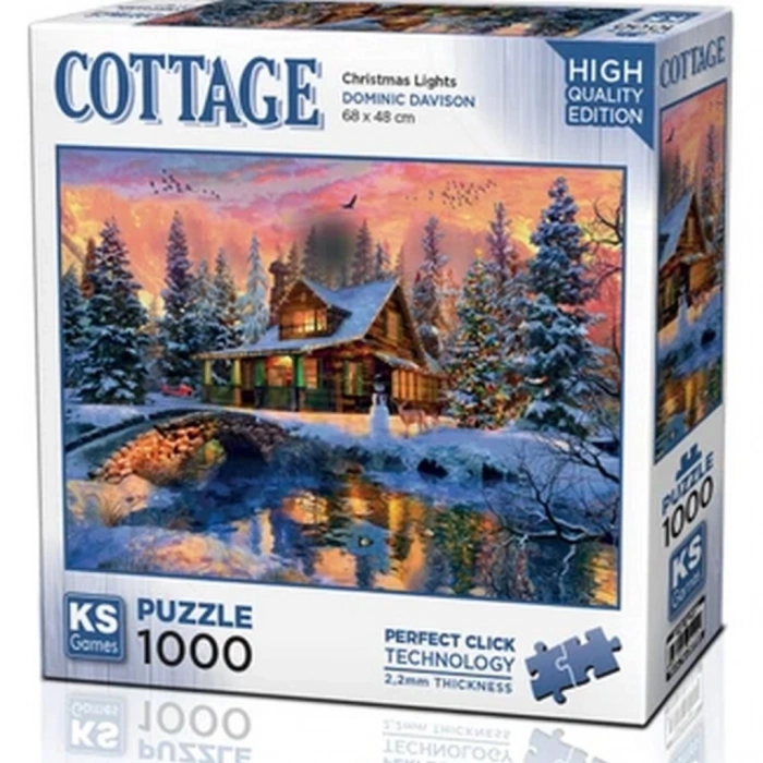  KS Games Christmas Lights Puzzle 1000 Parça 20720