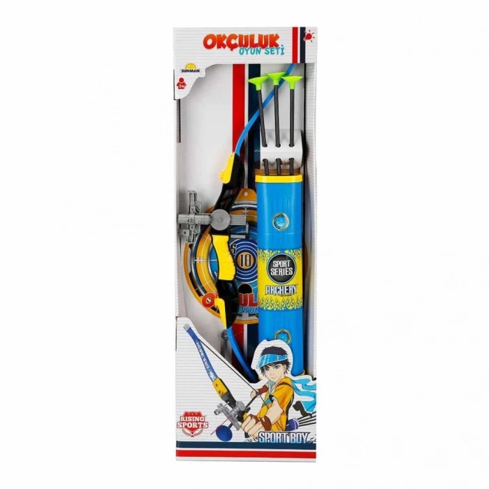 Lazerli Okçuluk Seti Eğitici ve Eğlenceli Çocuklar İçin Aktif Oyun Seti