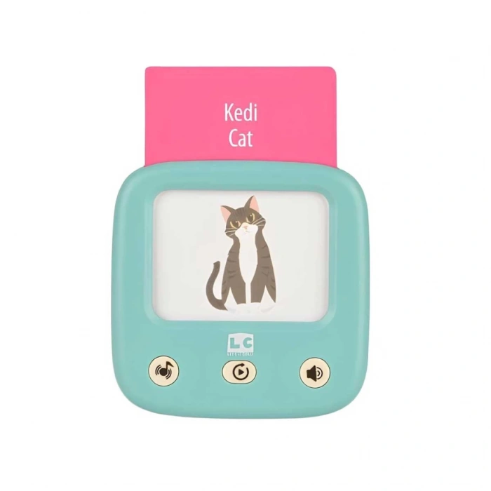 Çocuk LC Öğretici Türkçe İngilizce Konuşan Flash Kartlar 31050