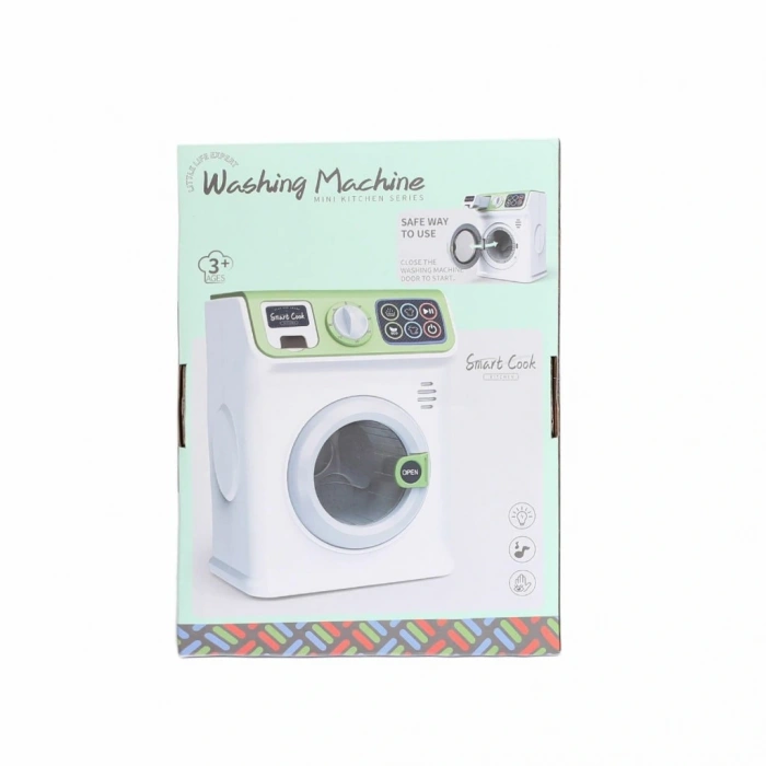 Eğitici Oyuncak LD-885A Dokunmatik Ekran Çamaşır Makinesi -Vardem