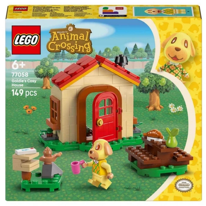 Eğitici Oyuncak LEGO Animal Crossing Goldie Şirin Evinde 77058