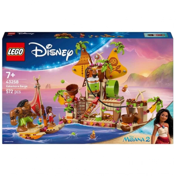Eğitici Çocuk LEGO Disney Moana 2 Kakamora Gemisi 43258