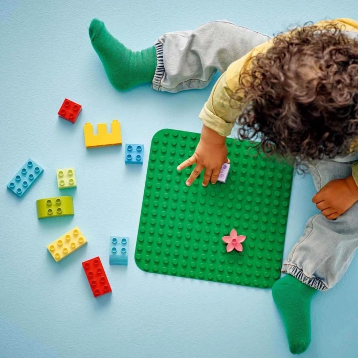 Çocuk  DUPLO Yeşil Yapım Plakası 10460