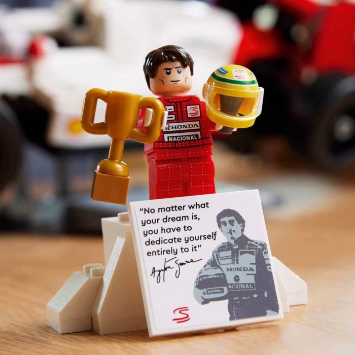 Çocuk Icons McLaren MP4/4 ve Ayrton Senna 10330