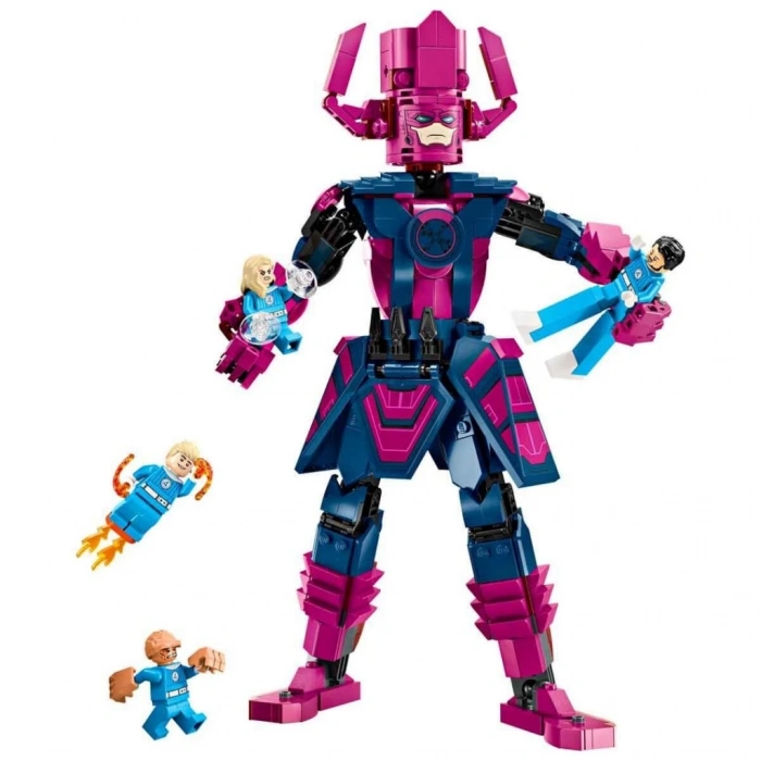 Eğitici Oyuncak LEGO Marvel Fantastik Dörtlü, Galactus Yapım Figürüne Karşı 76316