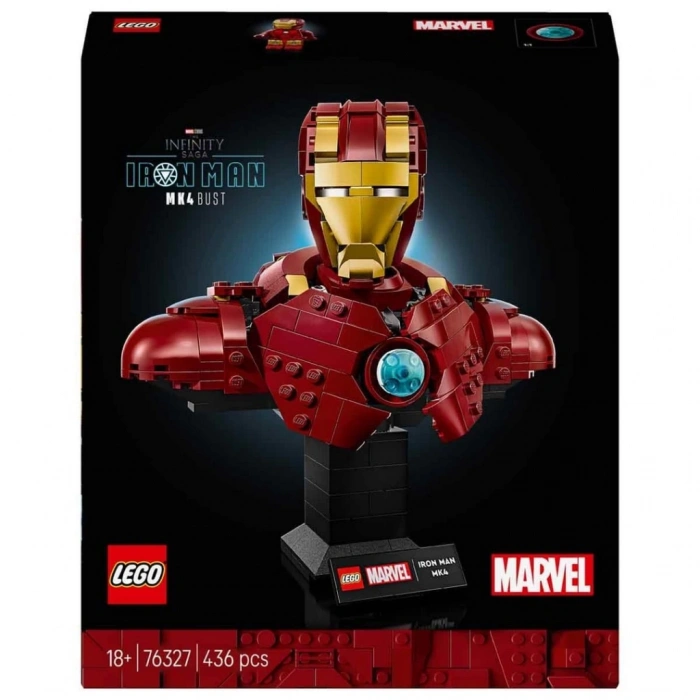 Eğitici Oyuncak LEGO Marvel Iron Man MK4 Büstü 76327