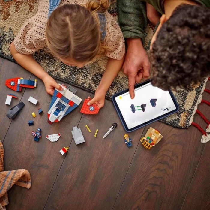 Eğitici Oyuncak LEGO Marvel Kaptan Amerika, Thanosa Karşı 76319