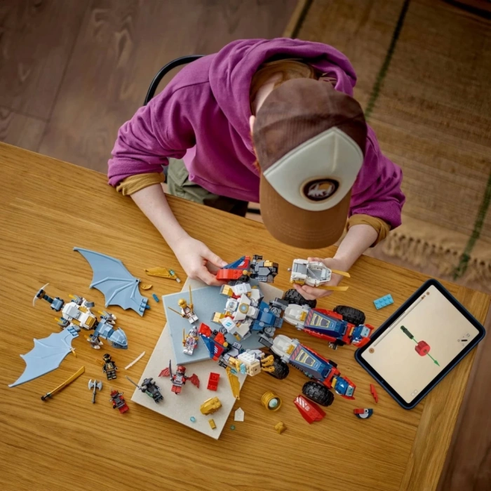 Çocuklar ve Koleksiyoncular İçin! Muhteşem Ejderha Robot Blok Seti