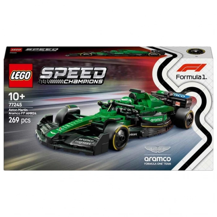 Eğitici Oyuncak  Speed Champions Aston Martin Aramco F1 AMR24 Yarış Arabası