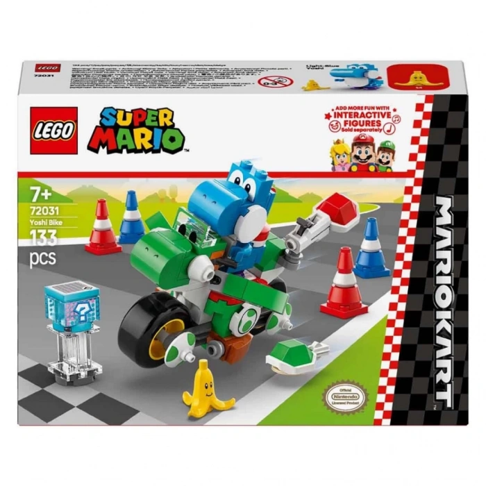 Eğitici Oyuncak  LEGO Super Mario: Mario Kart – Yoshi Bike 72031