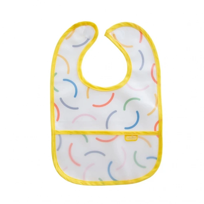 Sarı Leke Tutmaz Önlük İle Bebekler İçin Temiz, Pratik ve Eğitici Yemek Aktivitesi