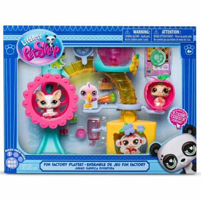 Çocuk Littlest Pet Shop Minişler Eğlence Fabrikası Oyun Seti S1