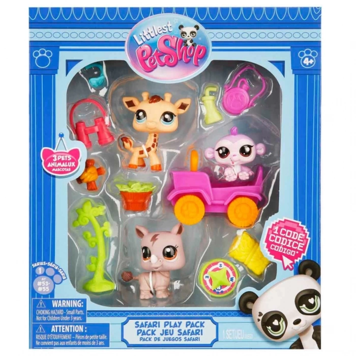 Çocuk Littlest Pet Shop Minişler Safari Oyun Seti S1
