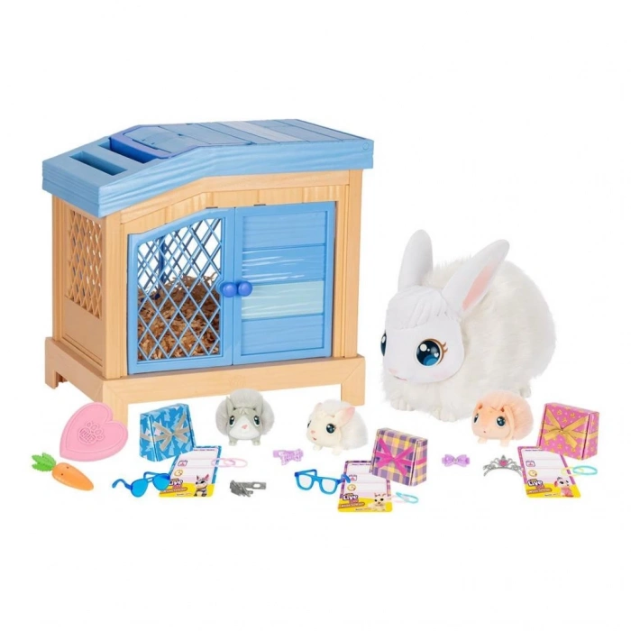 Çocuk LP303000 Little Live Pets Anne Tavşan ve Yavruları Oyun Seti - 26593