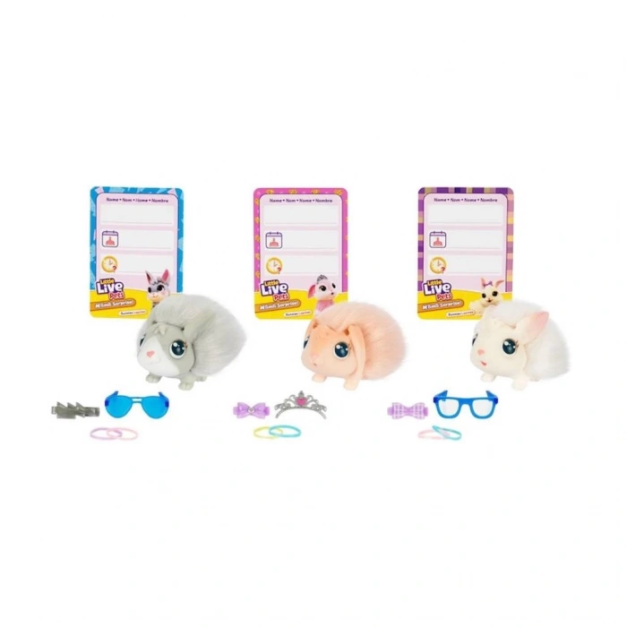 Çocuk LP303000 Little Live Pets Anne Tavşan ve Yavruları Oyun Seti - 26593