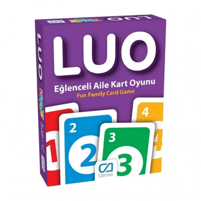 Eğitici Oyuncak Luo Aile Kart Oyunu