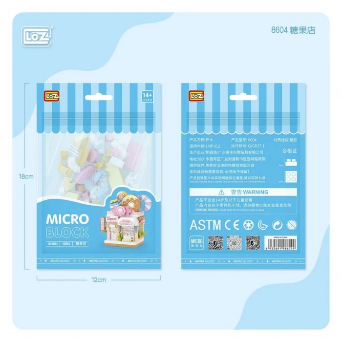 Mini Poşet Blok Oyuncak Çocuklar İçin Eğitici Yapı Seti Eğlenceli Oyun