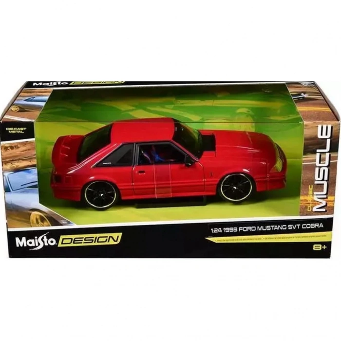 Çocuk Maisto 1/24 1993 Ford Mustang SVT Cobra 32549