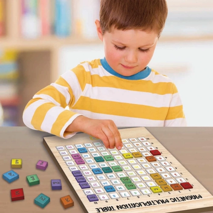 Eğitici Çocuk Manyetik Çarpım Tablosu