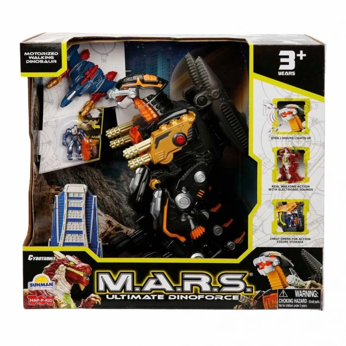 Çocuk MARS Sesli ve Işıklı Uzaylı Dinozor