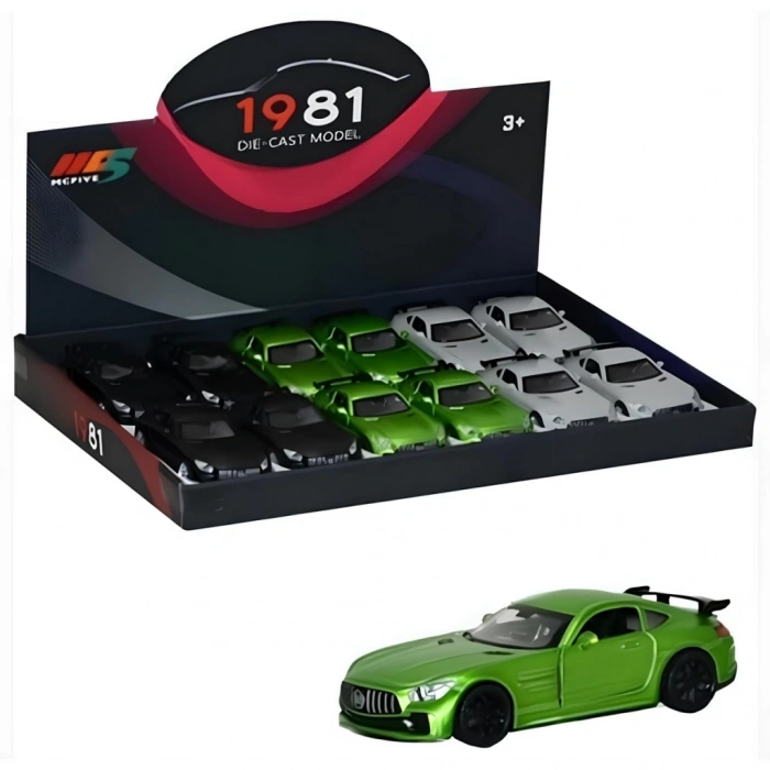 Metal Çek Bırak Araba Eğitici Hareketli Oyuncak