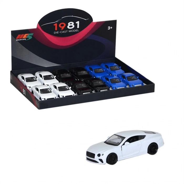 Çekbırak Metal Araba Işıklı ve Sesli Eğlenceli Oyun Araba