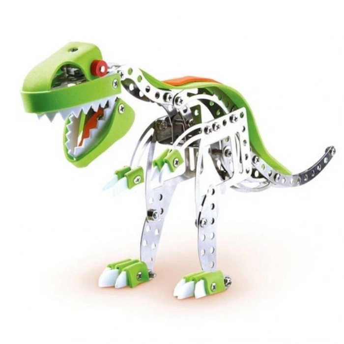 Eğitici Çocuk Metal Montaj Seti Dinozorlar