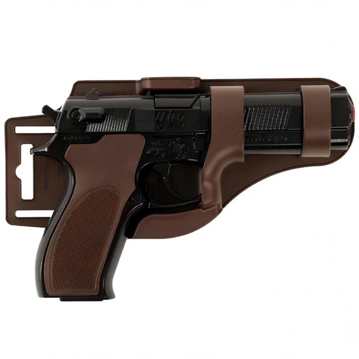 Eğitici Oyuncak  Metal Oyuncak Tabanca Siyah Seri 23