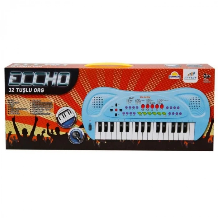 Çocuk Mikrofonlu 32 Tuşlu Org