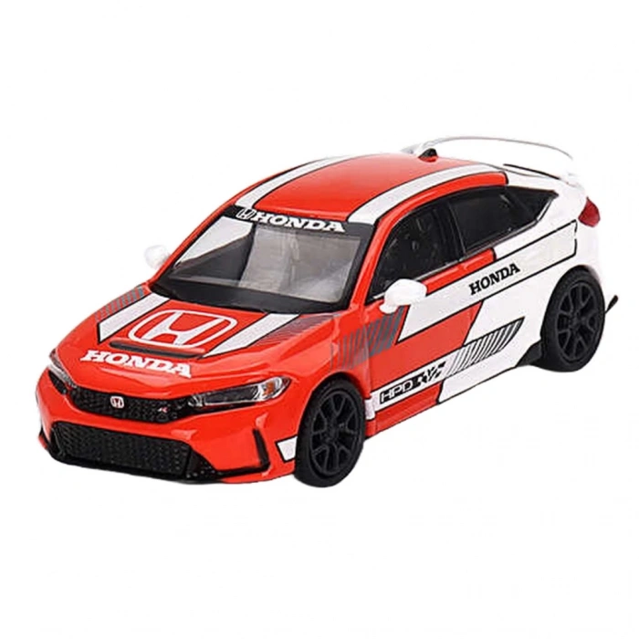 Çocuk Mini Gt 1/64 Honda Civic TYPE R 2023 Pace Car Red