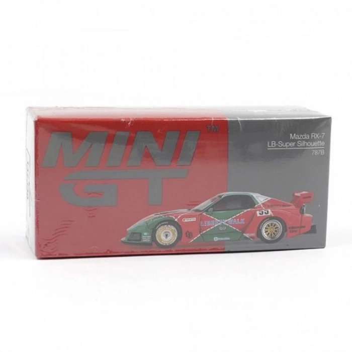 Eğitici Oyuncak Mini GT 1/64 Mazda RX-7 LB-Super Silhouette