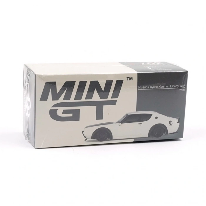 Çocuk Mini Gt 1/64 Nissan Skyline Kenmeri Liberty Walk White