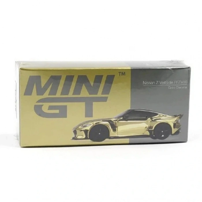 Eğitici Oyuncak Mini GT 1/64 Nissan Z VeilSide FFZ400 Gold Chrome