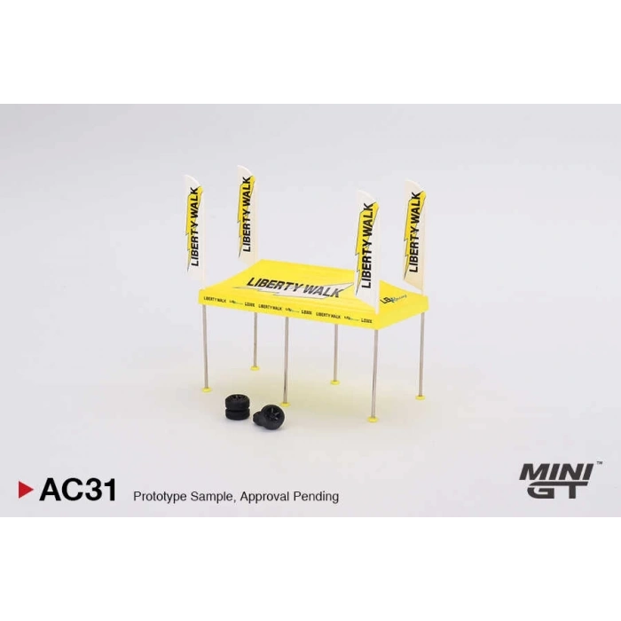 Çocuk Mini GT 1/64 Paddock Service Tent Set - LB Racing