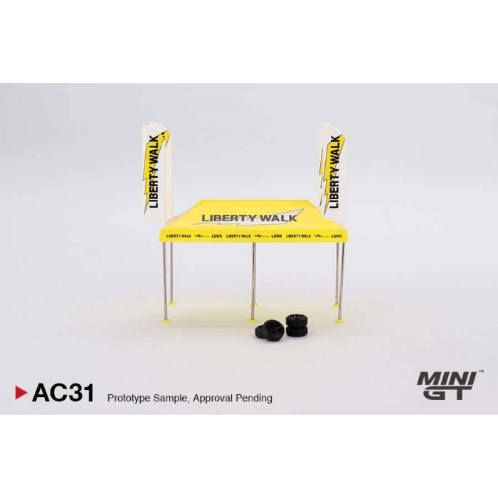 Çocuk Mini GT 1/64 Paddock Service Tent Set - LB Racing