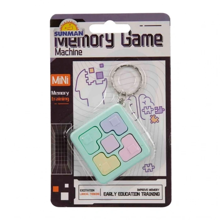 Eğitici Çocuk Mini Hafıza Oyunu Anahtarlık