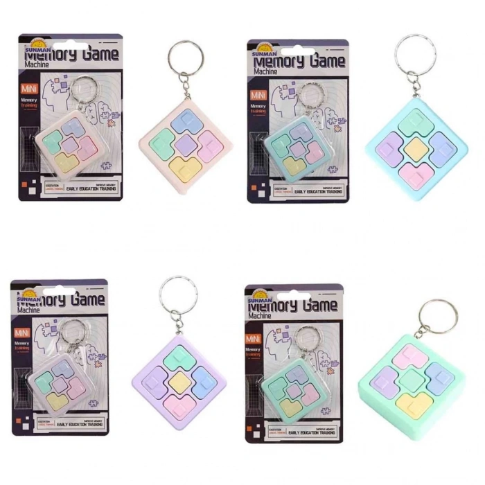 Eğitici Çocuk Mini Hafıza Oyunu Anahtarlık