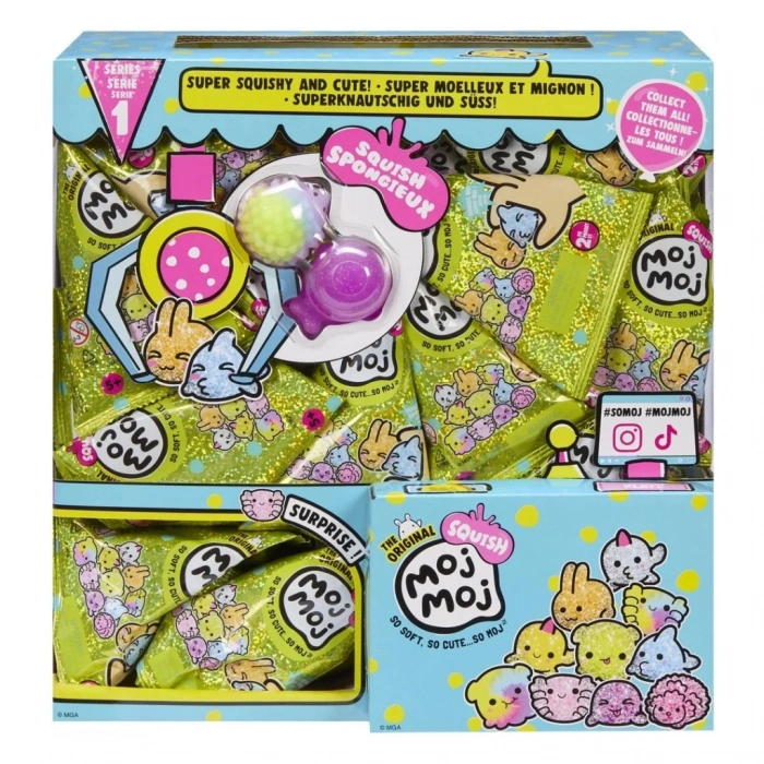 Moj Moj Squish S1 Asorti Yumuşak Sıkılabilir Oyuncak