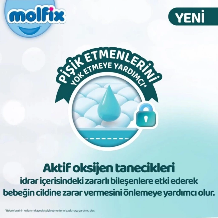 Çocuk Molfix Premium Bebek Bezi Ultra Fırsat Paketi 5 Beden 11-18 Kg 66 Adet