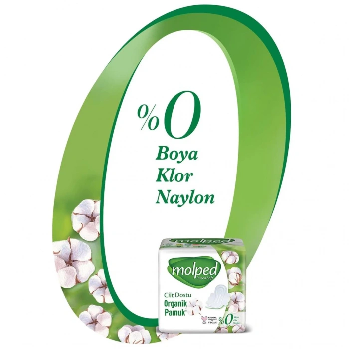 Çocuk Molped Pure&Soft Normal Ped Süper Eko 24 Adet