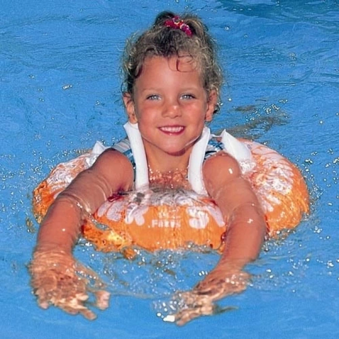 Çocuk Mycey Swimtrainer Yüzme Simidi (2-6 Yaş) Orange