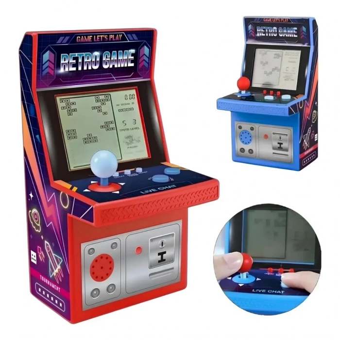 Eğitici Oyuncak  Nostaljik Tetris Oyun Konsolu