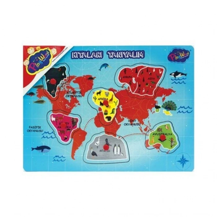 Eğitici Çocuk ONY-204-205 AHŞAP TUTMALI KIKTALARI VE BÖLGELERİ