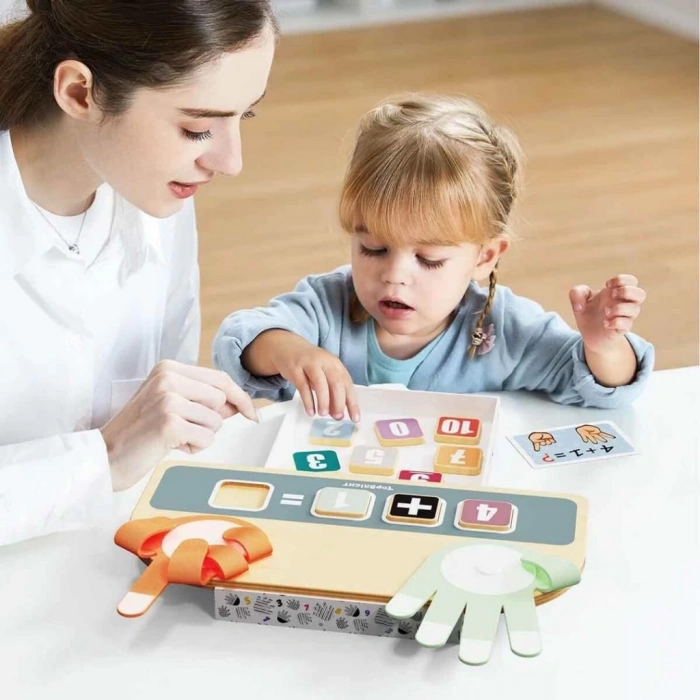 Eğitici Çocuk Parmak Matematiği Oyunu