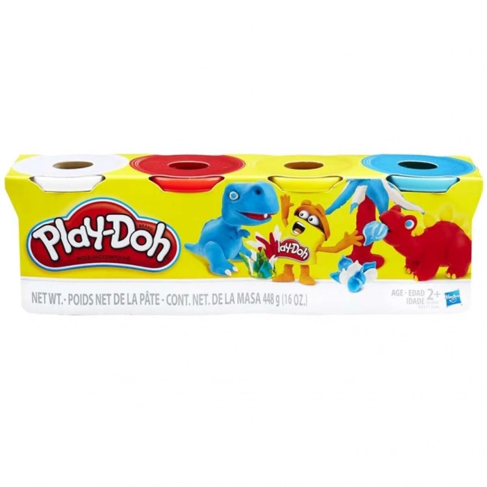 Çocuk Play-Doh 4lü Oyun Hamuru