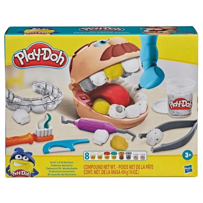 Çocuk Play-Doh Dişçi Seti F1259