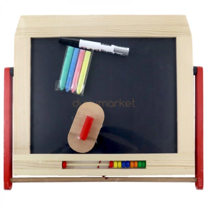 Eğitici Oyuncak  PlayWood Ahşap Masa Üstü Yazı Tahtası 385