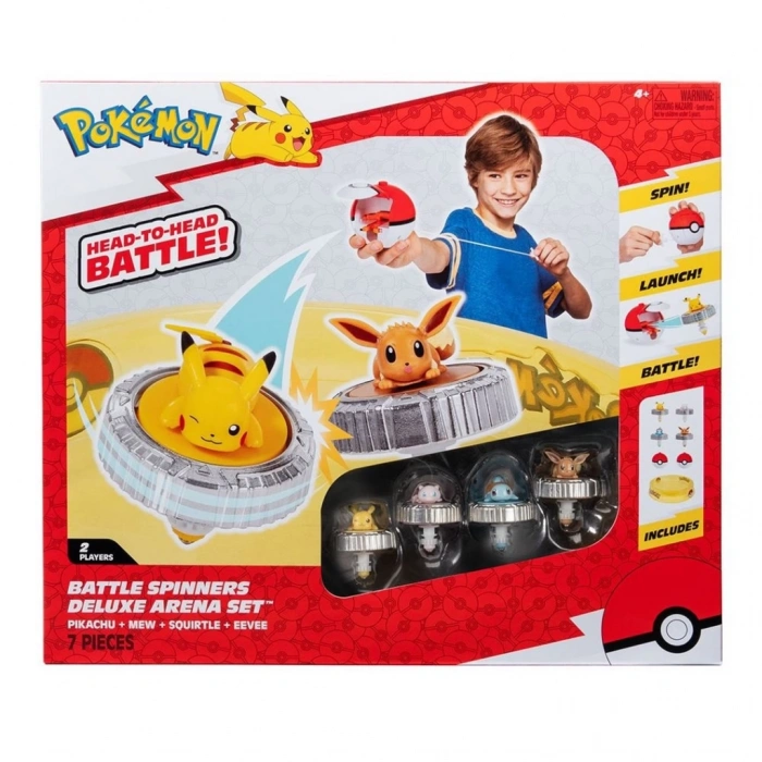Eğitici Oyuncak Pokemon Battle Spinner Deluxe Arena Set
