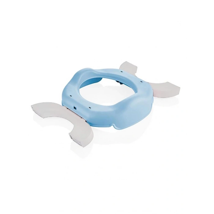 Çocuk Portatif Lazımlık + 5 Poşet Hediye 591 Mavi